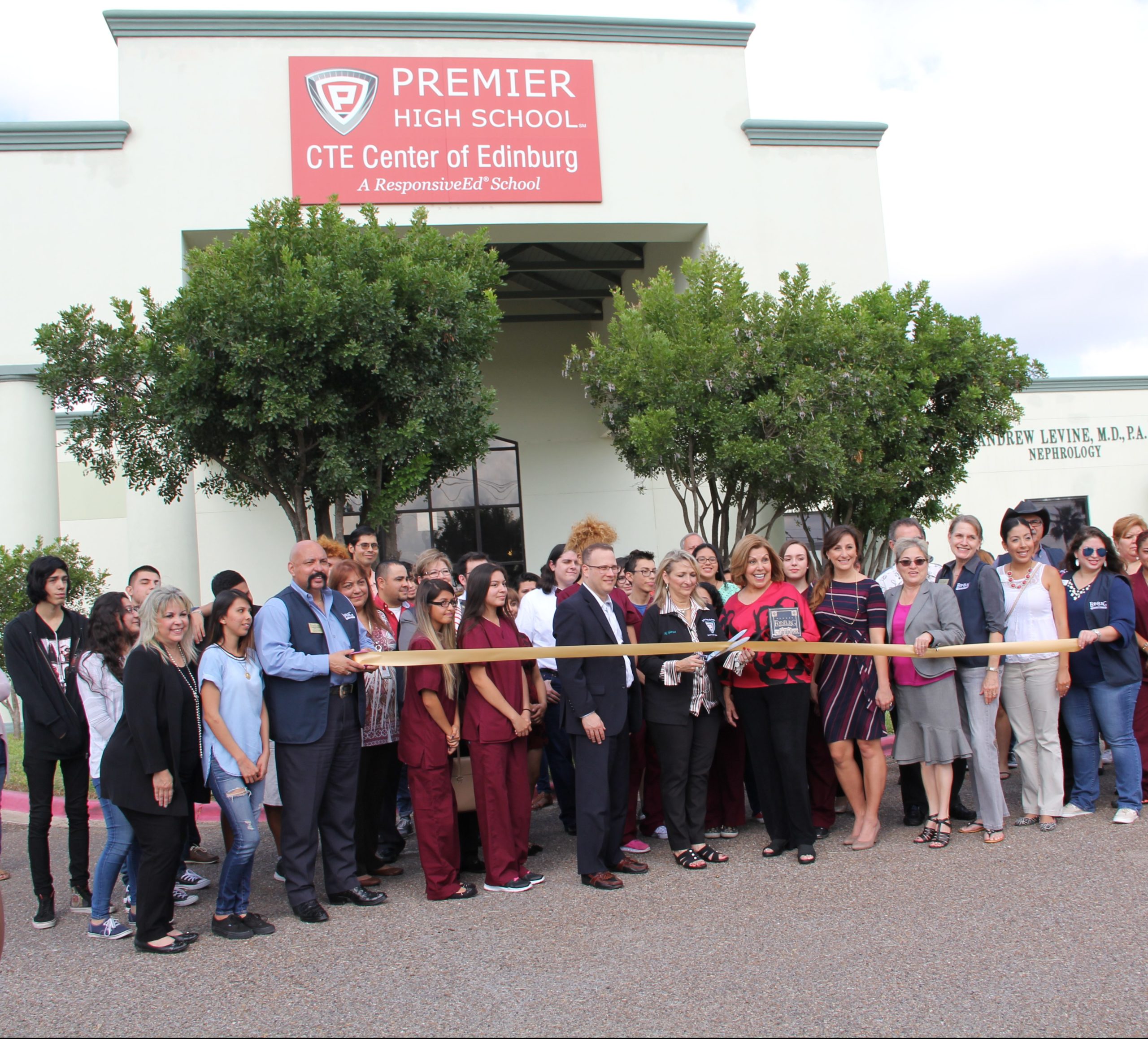 ResponsiveEd’s Premier High School Career and Technical Education Center of Edinburg Celebrates First Anniversary with a Ribbon Cutting