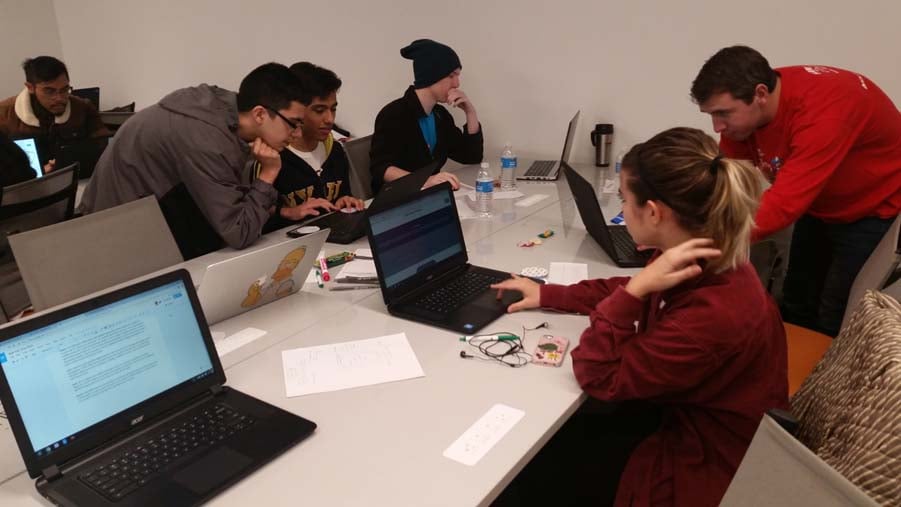 Premier Students Hack Their Way to Win Computer Programming Competition