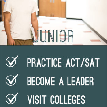 Junior Year College Preparation Checklist