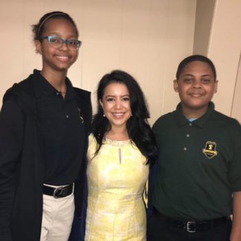 State Representative Victoria Neave Visits Garland Classical Academy Offers Junior Internships to Two Students
