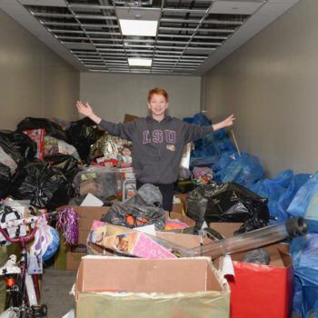 Corinth Classical Academy Student Collects Nearly 40,000 Toys for Children
