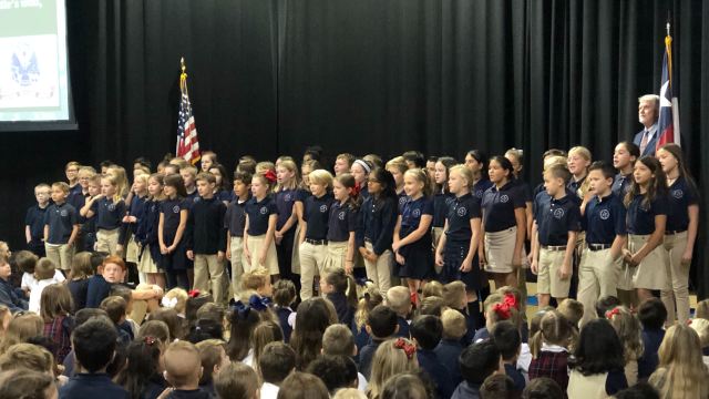 Founders Classical Academy of Leander Honors Veterans and Teachers with Surprises